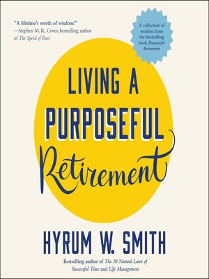 cover image of Living a Purposeful Retirement